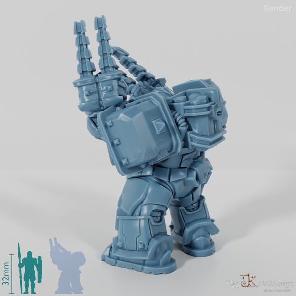 Khazaroth Empire - Iron Mole mit Klingenhandschuh 03