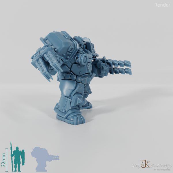 Khazaroth Empire - Iron Mole mit Klingenhandschuh 05