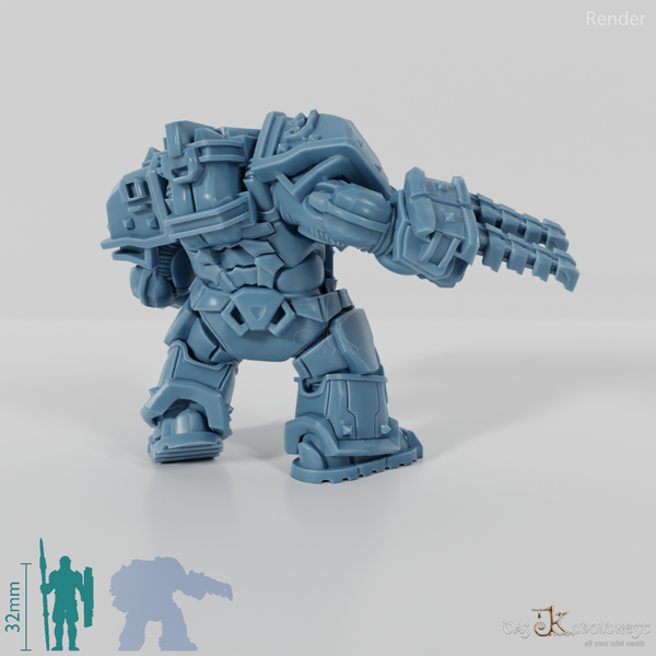 Khazaroth Empire - Iron Mole mit Klingenhandschuh 05