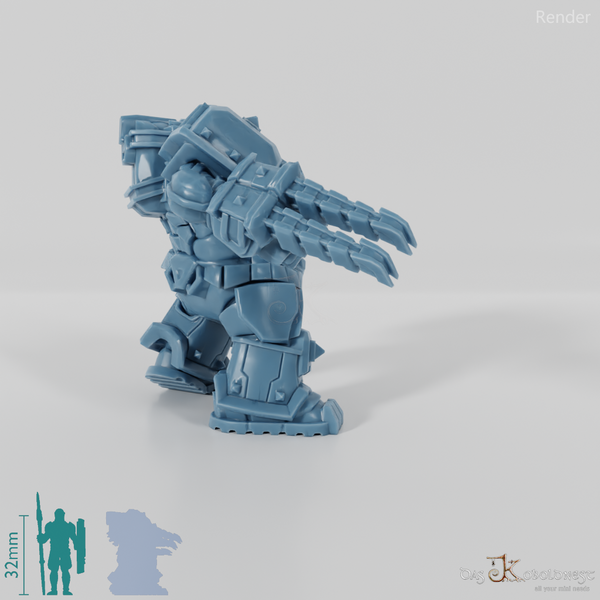 Khazaroth Empire - Iron Mole mit Klingenhandschuh 05