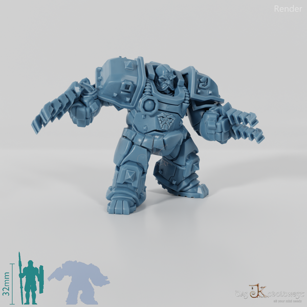 Khazaroth Empire - Iron Mole mit Klingenhandschuh 05