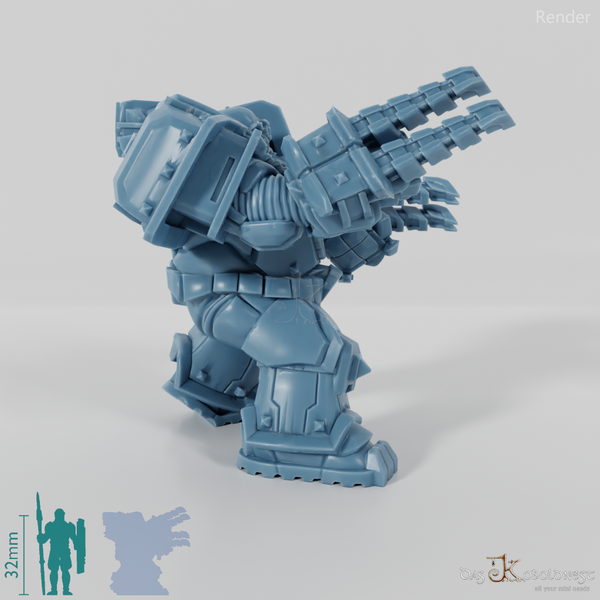 Khazaroth Empire - Iron Mole mit Klingenhandschuh 08