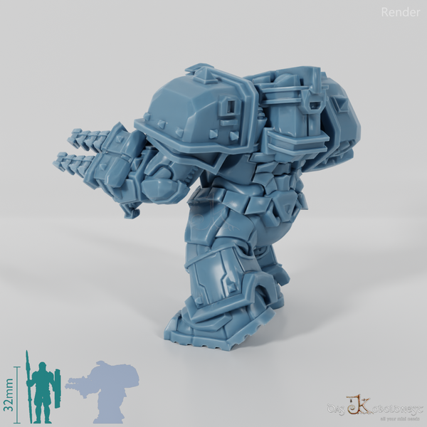 Khazaroth Empire - Iron Mole mit Klingenhandschuh 08