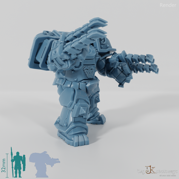 Khazaroth Empire - Iron Mole mit Klingenhandschuh 08