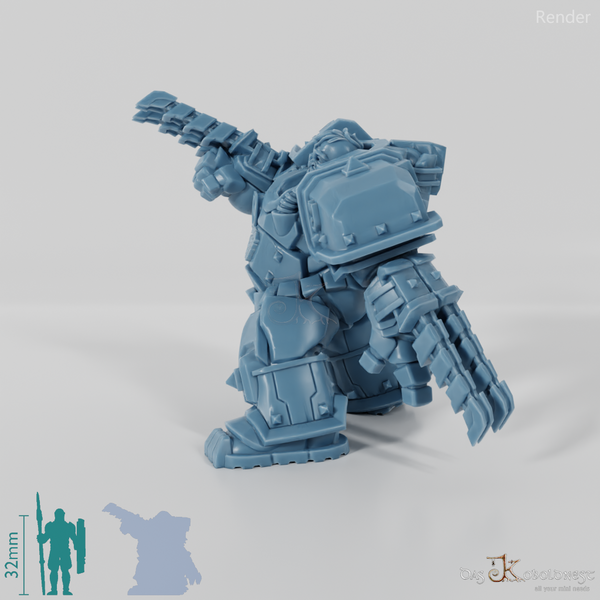 Khazaroth Empire - Iron Mole mit Klingenhandschuh 09