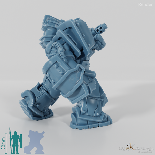 Khazaroth Empire - Iron Mole mit Kampfhandschuh und Pistole 10