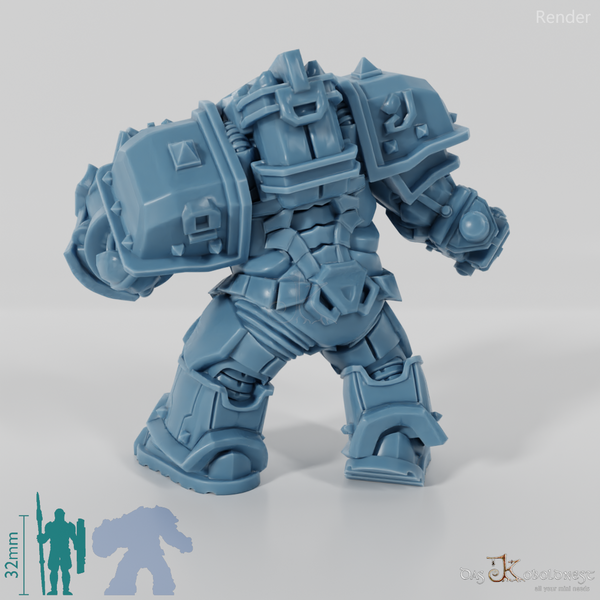 Khazaroth Empire - Iron Mole mit Kampfhandschuh und Pistole 07