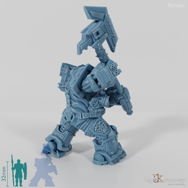 Khazaroth Empire - Iron Mole Digmaster mit Axt