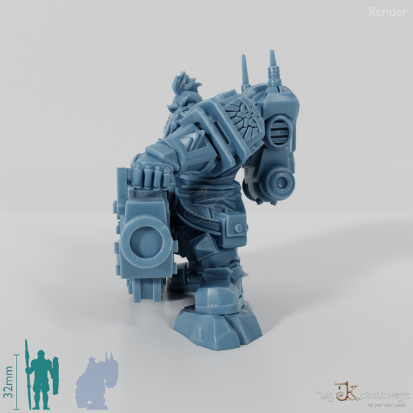 Khazaroth Empire - Prospector Specialist mit Antimateriegewehr