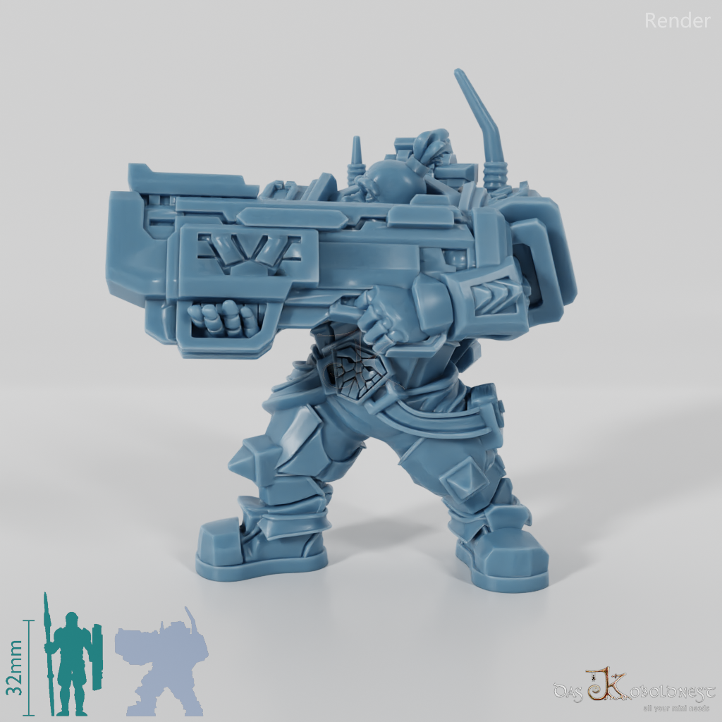 Khazaroth Empire - Prospector Specialist mit Lasergewehr