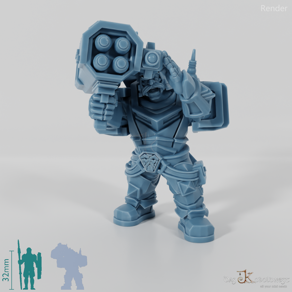 Khazaroth Empire - Prospector Specialist mit Steinmalmer