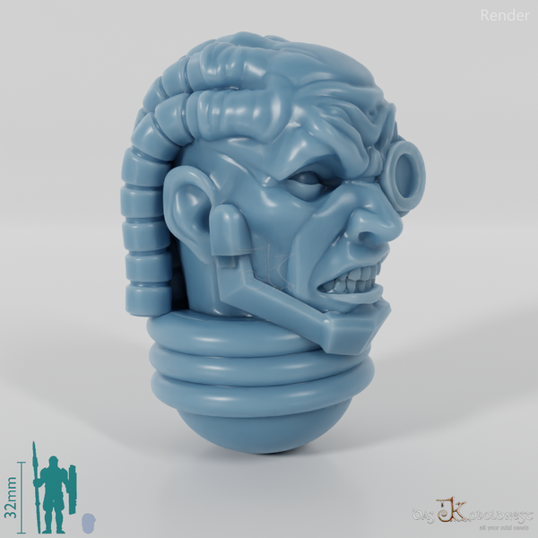 Void Blessed Soldiers - Savage Gladiator Kopf 05