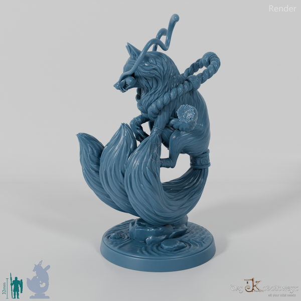 Wachender Fuchsyokai 01