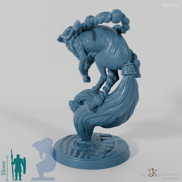 Wachender Fuchsyokai 02