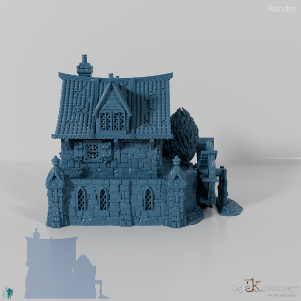 Medieval Town - Watermill House