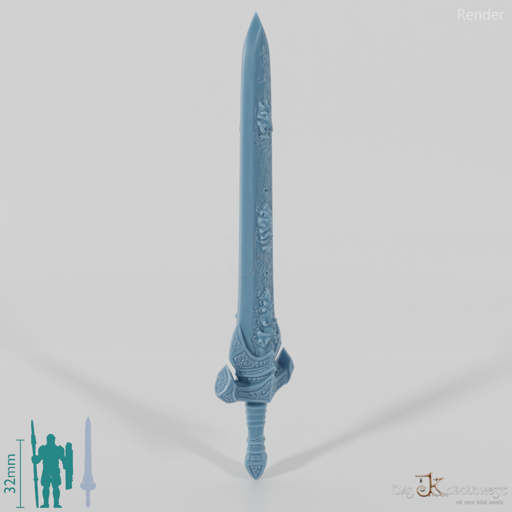 Valiant Hero - Weapon - Hero Sword (ohne Hand)