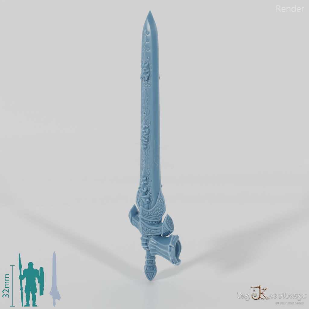 Valiant Hero - Weapon - Hero Sword (gerade Hand)