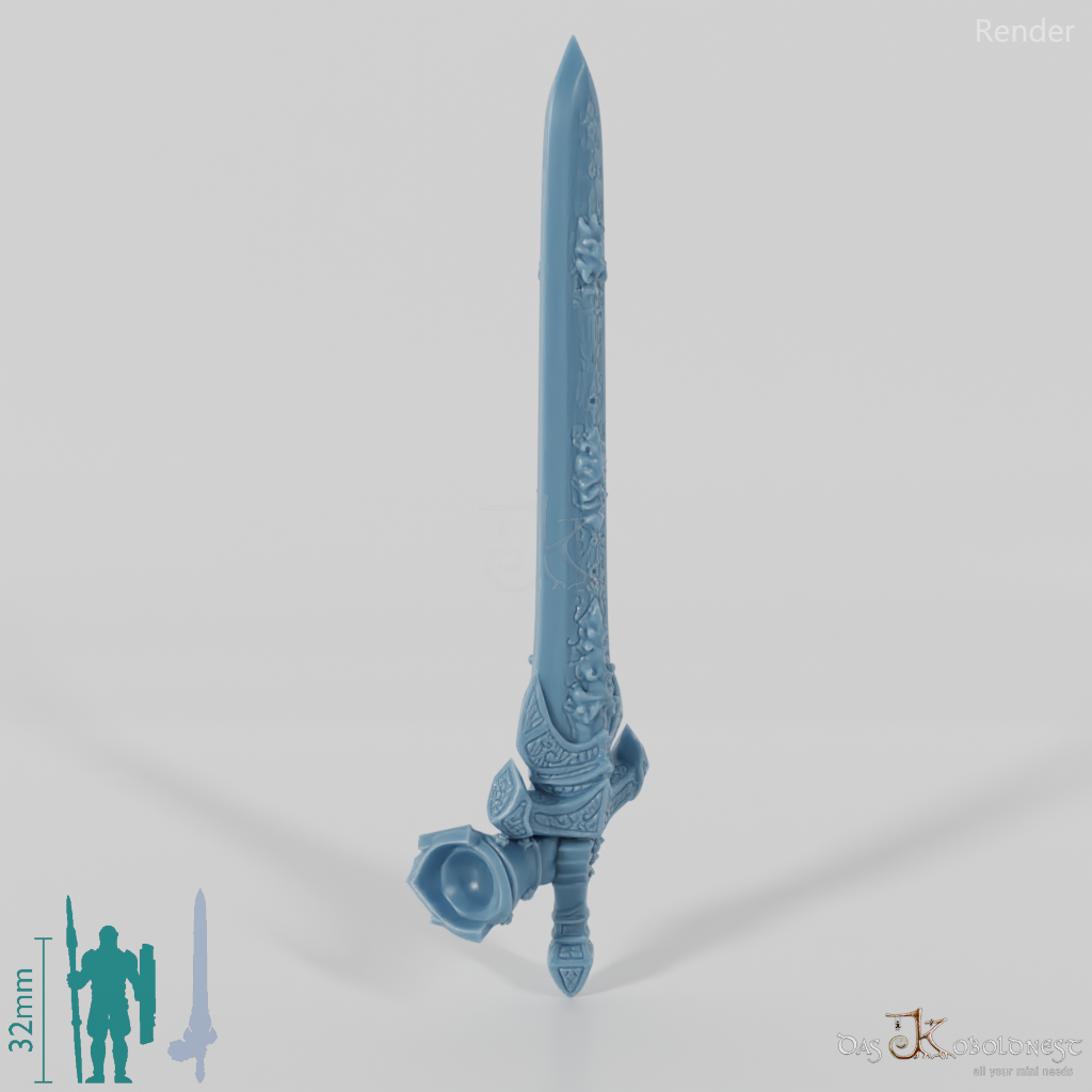 Valiant Hero - Weapon - Hero Sword (gerade Hand)