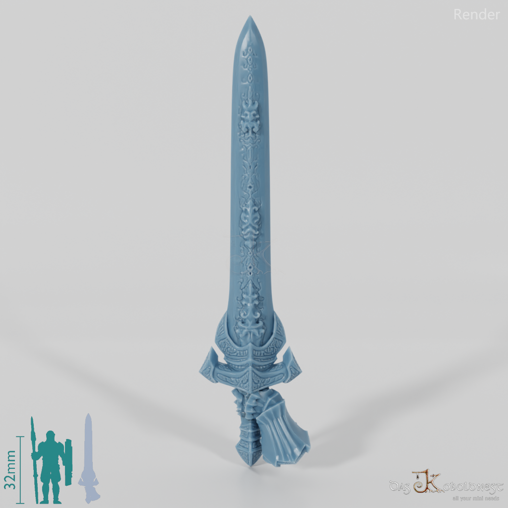 Valiant Hero - Weapon - Hero Sword (abgewinkelte Hand)