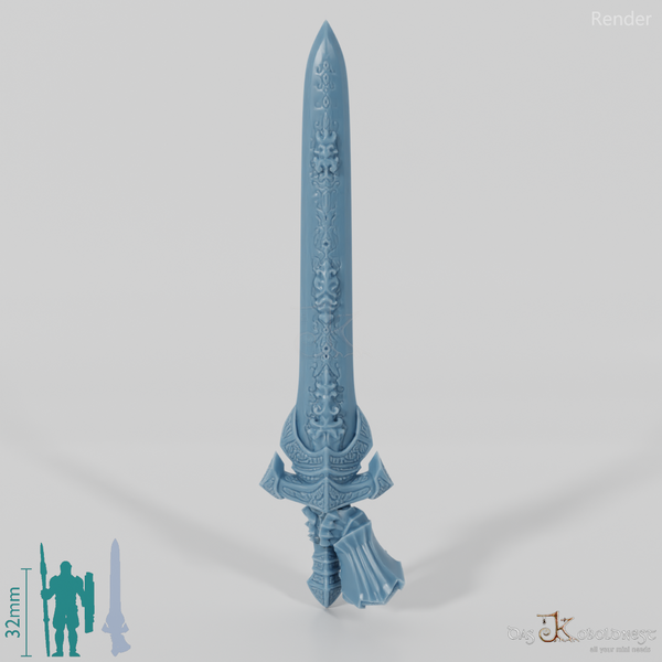 Valiant Hero - Weapon - Hero Sword (abgewinkelte Hand)