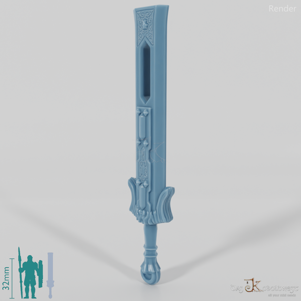 Valiant Hero - Weapon - King Sword (ohne Hand)