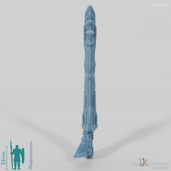 Valiant Hero - Weapon - Relic Sword (abgewinkelte Hand)