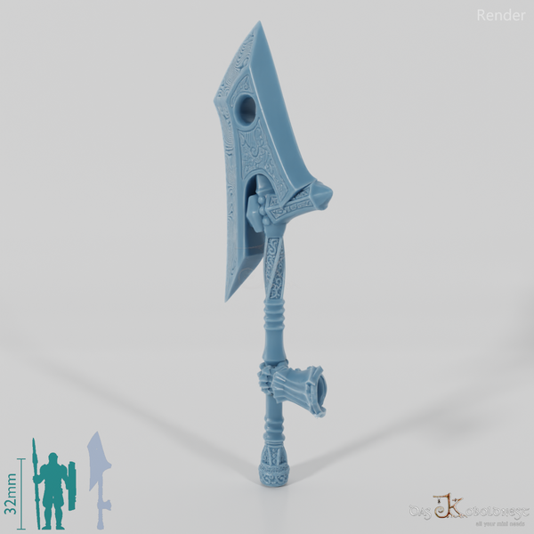 Valiant Hero - Weapon - Scepter (gerade Hand)