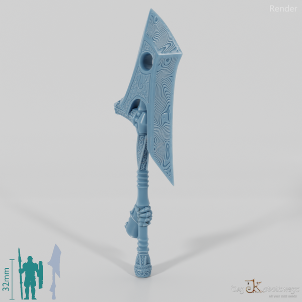 Valiant Hero - Weapon - Scepter (abgewinkelte Hand)