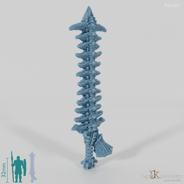 Vile Hero - Weapon - Spine Sword B (abgewinkelte Hand)