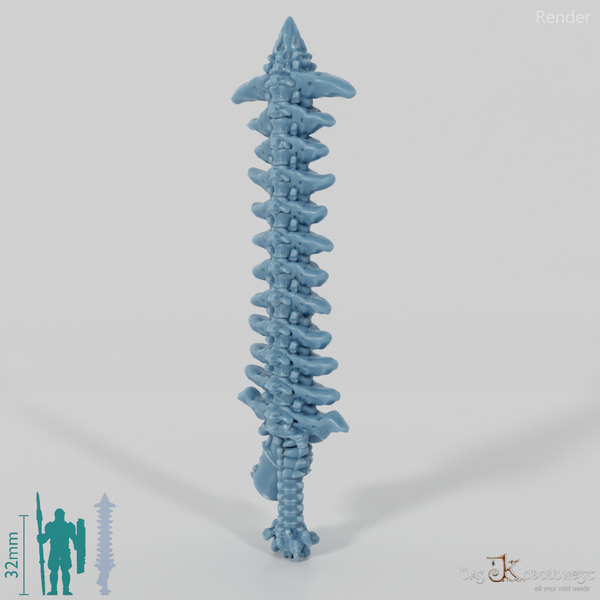 Vile Hero - Weapon - Spine Sword B (abgewinkelte Hand)