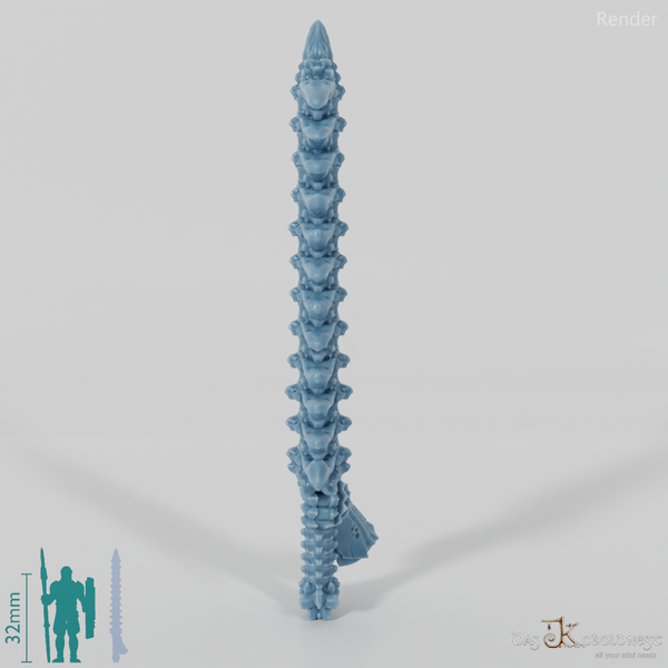 Vile Hero - Weapon - Spine Sword B (abgewinkelte Hand)