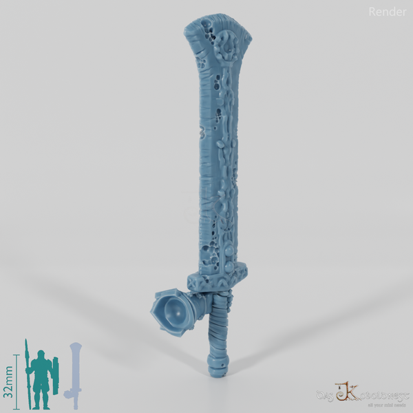 Vile Hero - Weapon - Steel Paddle (gerade Hand)