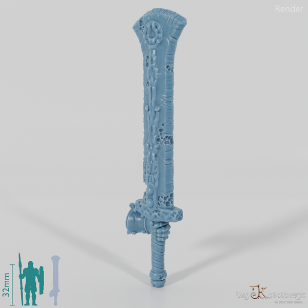 Vile Hero - Weapon - Steel Paddle (gerade Hand)