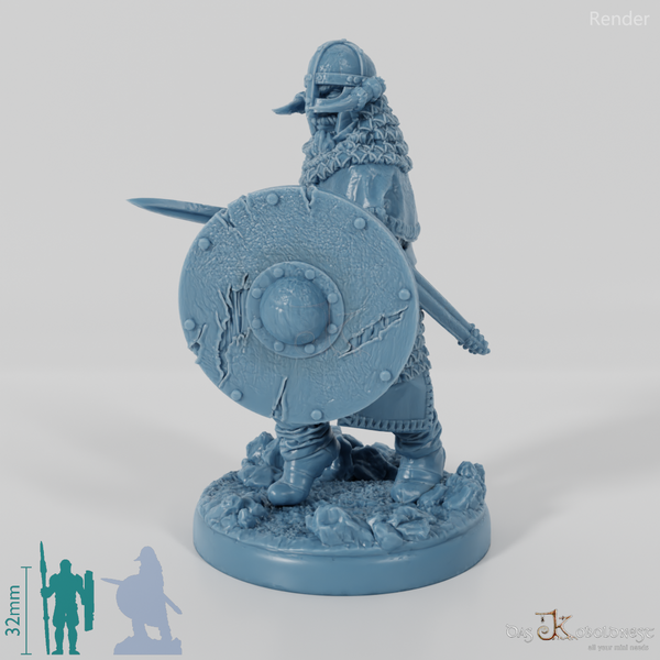 Wikinger-Krieger vom Weißbärenclan 04