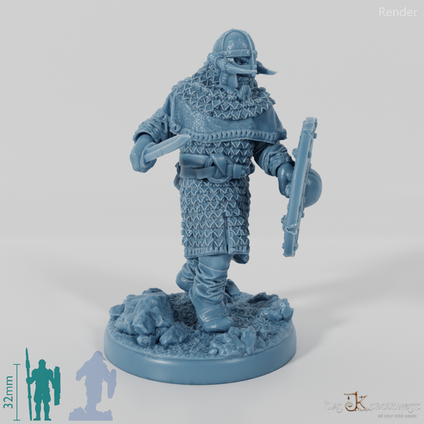 Wikinger-Krieger vom Weißbärenclan 04