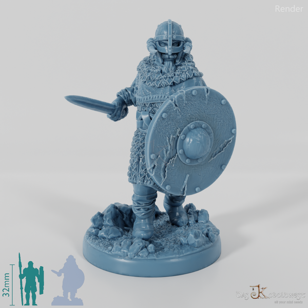 Wikinger-Krieger vom Weißbärenclan - Komplettset