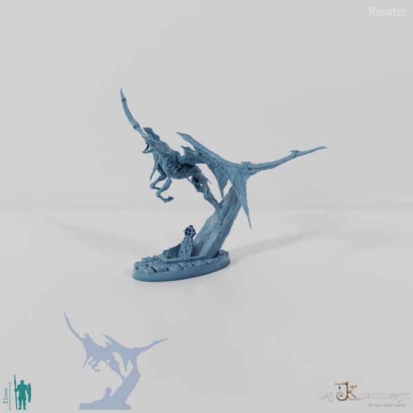 Untoter Skelettpegasus