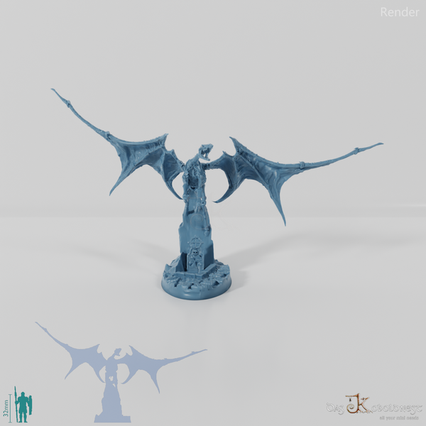 Untoter Skelettpegasus