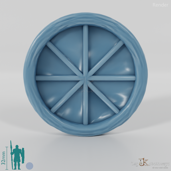 Halblinghöhlenfenster - Kleines Holzfenster 02