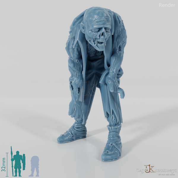 Auferstandener Zombie - Männlich 01