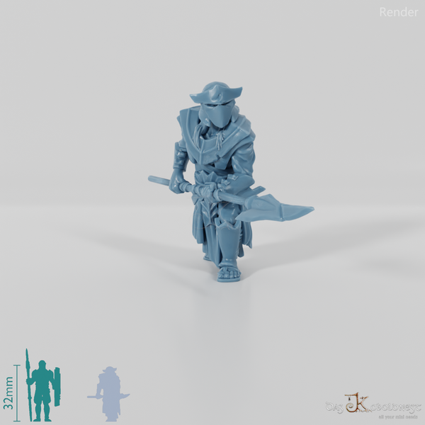 Kriegsork-Speerkämpfer 03