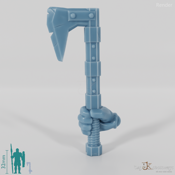 Zwergische Axt A mit Hand