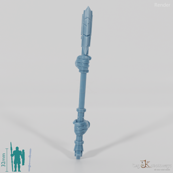 Zwergenstreitaxt (Schartig) - Zweihändig