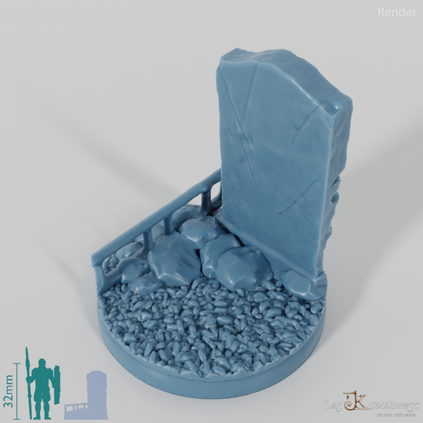 Friedhofsbases (Rund)