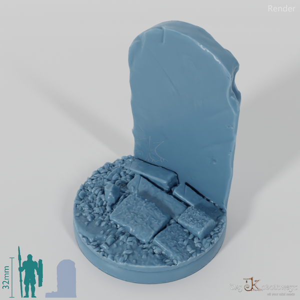 Friedhofsbases (Rund)