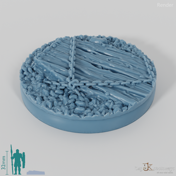 Friedhofsbases (Rund)