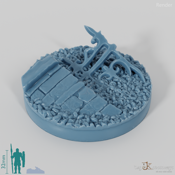 Friedhofsbases (Rund)