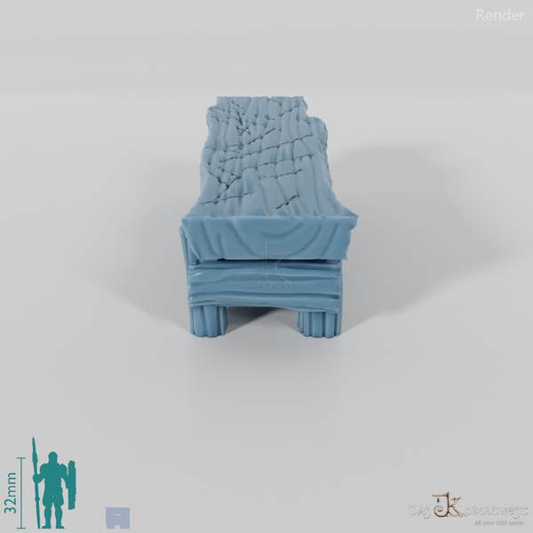 Bank - Rustikale Sitzbank 01