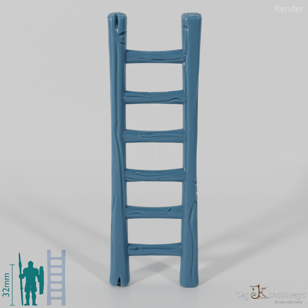 Bootsbauerei - Große Holzleiter