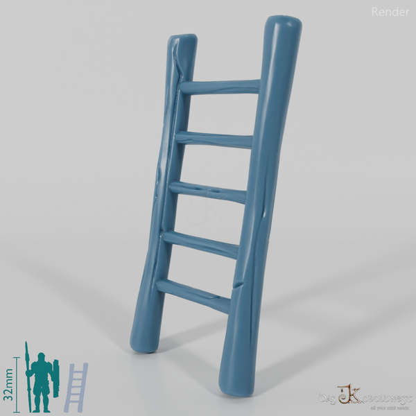 Bootsbauerei - Kleine Holzleiter